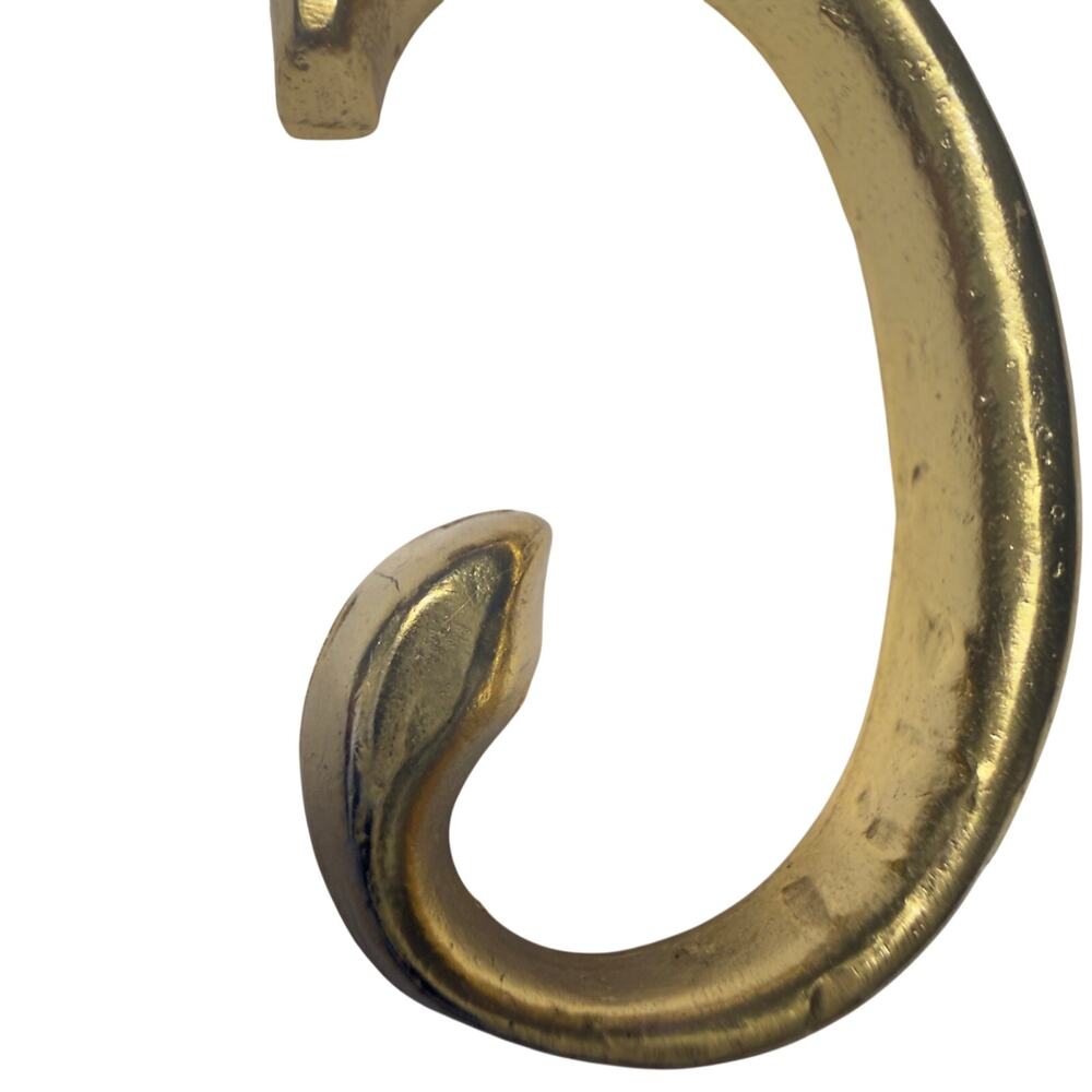$125 Lulu Frost PLAZA NUMBER CHARM #5 LARGE - Picture 5 of 11